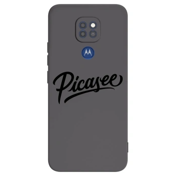 Obal pre Motorola Moto G9 Play - Picasee - old logo - black