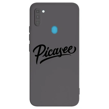 Obal pre Samsung Galaxy M11 - Picasee - old logo - black