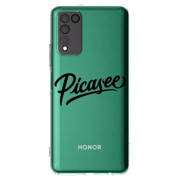 Picasee silikónový prehľadný obal pre Honor 10X Lite - Picasee - old logo - black