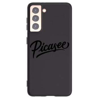 Picasee silikónový čierny obal pre Samsung Galaxy S21 5G G991B - Picasee - old logo - black