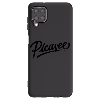 Picasee silikónový čierny obal pre Samsung Galaxy A12 A125F - Picasee - old logo - black