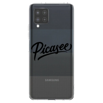 Picasee silikónový prehľadný obal pre Samsung Galaxy A42 A426B - Picasee - old logo - black
