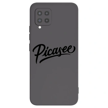 Picasee silikónový čierny obal pre Samsung Galaxy A42 A426B - Picasee - old logo - black