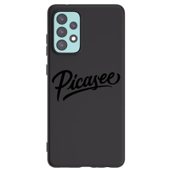 Picasee silikónový čierny obal pre Samsung Galaxy A72 A725F - Picasee - old logo - black