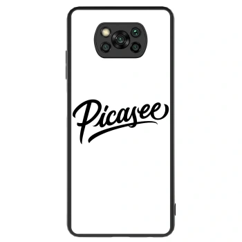 Obal pre Xiaomi Poco X3 - Picasee - old logo - black