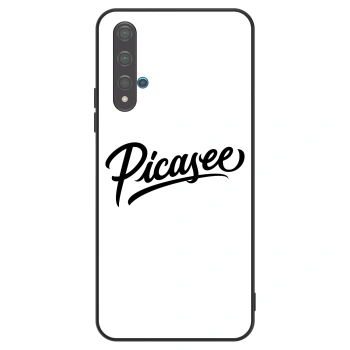 Obal pre Huawei Nova 5T - Picasee - old logo - black