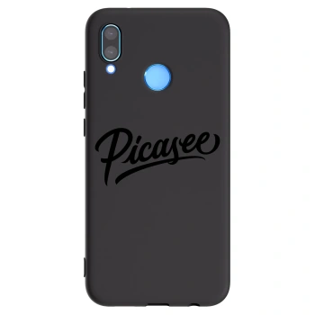 Picasee silikónový čierny obal pre Huawei P20 Lite - Picasee - old logo - black