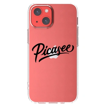 Picasee silikónový prehľadný obal pre Apple iPhone 13 mini - Picasee - old logo - black
