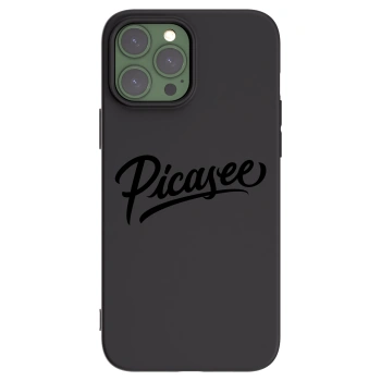 Picasee silikónový čierny obal pre Apple iPhone 13 Pro Max - Picasee - old logo - black