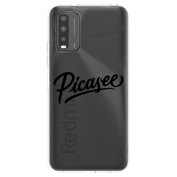 Picasee silikónový čierny obal pre Xiaomi Redmi 9T - Picasee - old logo - black