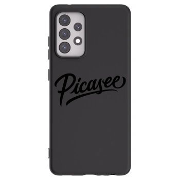 Picasee silikónový čierny obal pre Samsung Galaxy A52s 5G A528B - Picasee - old logo - black
