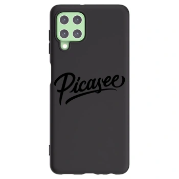 Picasee silikónový čierny obal pre Samsung Galaxy A22 A225F 4G - Picasee - old logo - black