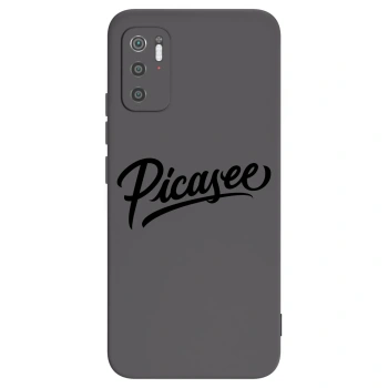 Picasee silikónový čierny obal pre Xiaomi Poco M3 Pro 5G - Picasee - old logo - black