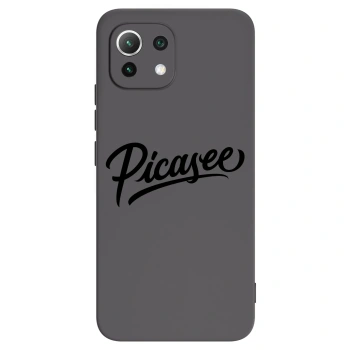 Picasee silikónový čierny obal pre Xiaomi 11 Lite 5G NE - Picasee - old logo - black