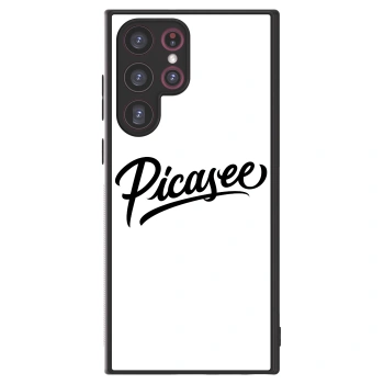 Picasee ULTIMATE CASE pro Samsung Galaxy S22 Ultra 5G - Picasee - old logo - black