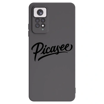 Picasee silikónový čierny obal pre Xiaomi Redmi Note 11 - Picasee - old logo - black