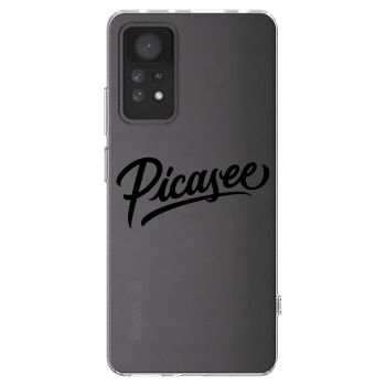 Picasee silikónový prehľadný obal pre Xiaomi Redmi Note 11 Pro - Picasee - old logo - black