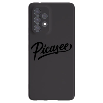 Picasee silikónový čierny obal pre Samsung Galaxy A53 5G A536 - Picasee - old logo - black