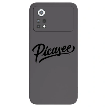 Picasee silikónový čierny obal pre Xiaomi Poco X4 Pro 5G - Picasee - old logo - black