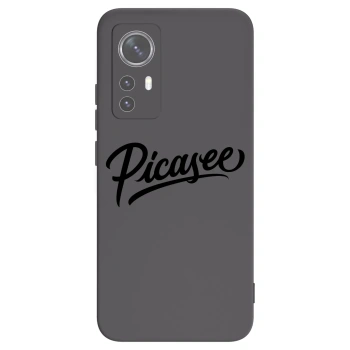 Picasee silikónový čierny obal pre Xiaomi 12 - Picasee - old logo - black