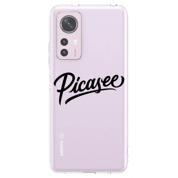 Picasee silikónový prehľadný obal pre Xiaomi 12 - Picasee - old logo - black
