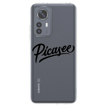 Picasee silikónový prehľadný obal pre Xiaomi 12 Pro - Picasee - old logo - black