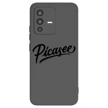 Picasee silikónový čierny obal pre Vivo V23 5G - Picasee - old logo - black