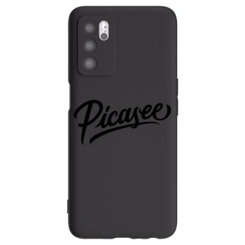 Picasee silikónový čierny obal pre OPPO A16s - Picasee - old logo - black