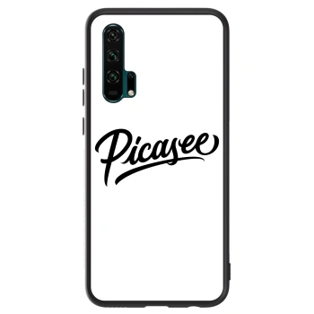Obal pre Honor 20 Pro - Picasee - old logo - black