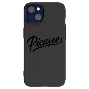 Picasee silikónový čierny obal pre Apple iPhone 14 - Picasee - old logo - black
