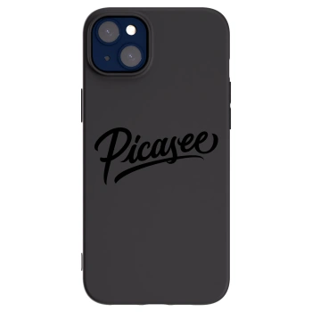 Picasee silikónový čierny obal pre Apple iPhone 14 Plus - Picasee - old logo - black