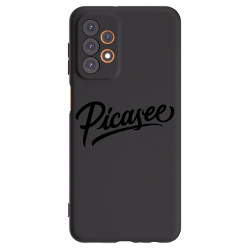 Picasee silikónový čierny obal pre Samsung Galaxy A23 A235F 4G - Picasee - old logo - black