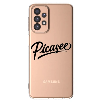 Picasee silikónový prehľadný obal pre Samsung Galaxy A23 A236B 5G - Picasee - old logo - black