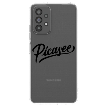 Picasee silikónový prehľadný obal pre Samsung Galaxy A73 5G - Picasee - old logo - black