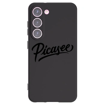 Picasee silikónový čierny obal pre Samsung Galaxy S23 5G - Picasee - old logo - black