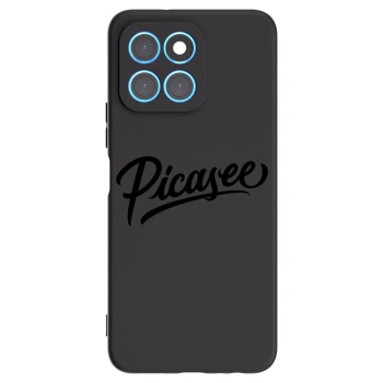 Picasee silikónový čierny obal pre Honor X6 - Picasee - old logo - black
