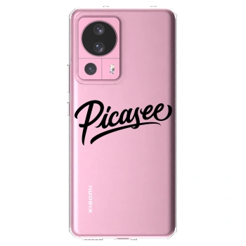 Picasee silikónový prehľadný obal pre Xiaomi 13 Lite - Picasee - old logo - black