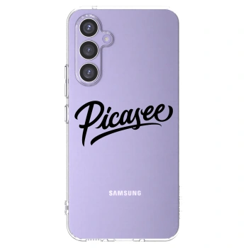 Picasee silikónový prehľadný obal pre Samsung Galaxy A54 5G A546B - Picasee - old logo - black