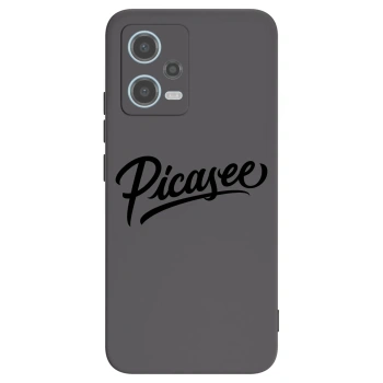 Picasee silikónový čierny obal pre Xiaomi Redmi Note 12 5G - Picasee - old logo - black