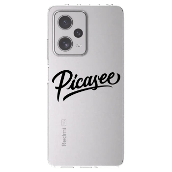 Picasee silikónový prehľadný obal pre Xiaomi Redmi Note 12 Pro+ 5G - Picasee - old logo - black