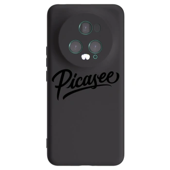 Picasee silikónový čierny obal pre Honor Magic5 Pro - Picasee - old logo - black