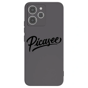 Picasee silikónový čierny obal pre Xiaomi Redmi 12 4G - Picasee - old logo - black