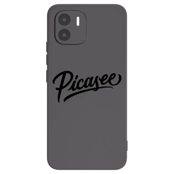 Picasee silikónový čierny obal pre Xiaomi Redmi A2 - Picasee - old logo - black
