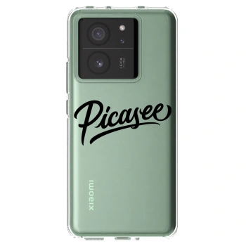 Picasee silikónový prehľadný obal pre Xiaomi 13T - Picasee - old logo - black