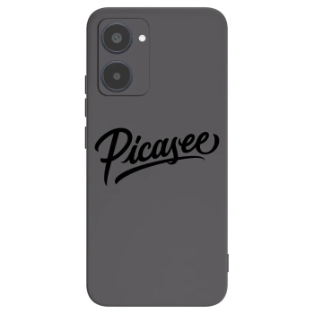 Picasee silikónový čierny obal pre Realme 10 4G - Picasee - old logo - black