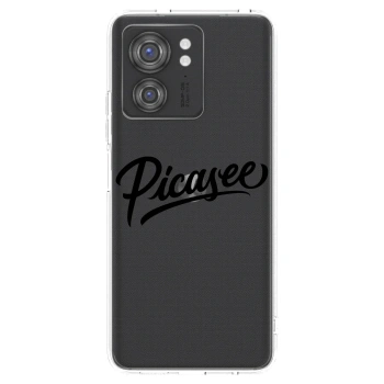 Picasee silikónový prehľadný obal pre Motorola Edge 40 - Picasee - old logo - black