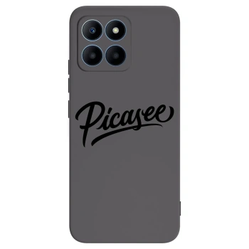 Picasee silikónový čierny obal pre Honor 70 Lite - Picasee - old logo - black