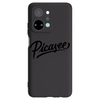 Picasee silikónový čierny obal pre Honor X7a - Picasee - old logo - black