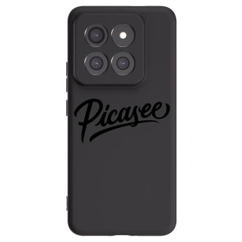 Picasee silikónový čierny obal pre Xiaomi 14 Pro - Picasee - old logo - black