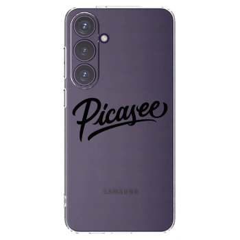 Picasee silikónový prehľadný obal pre Samsung Galaxy S24+ S926B 5G - Picasee - old logo - black